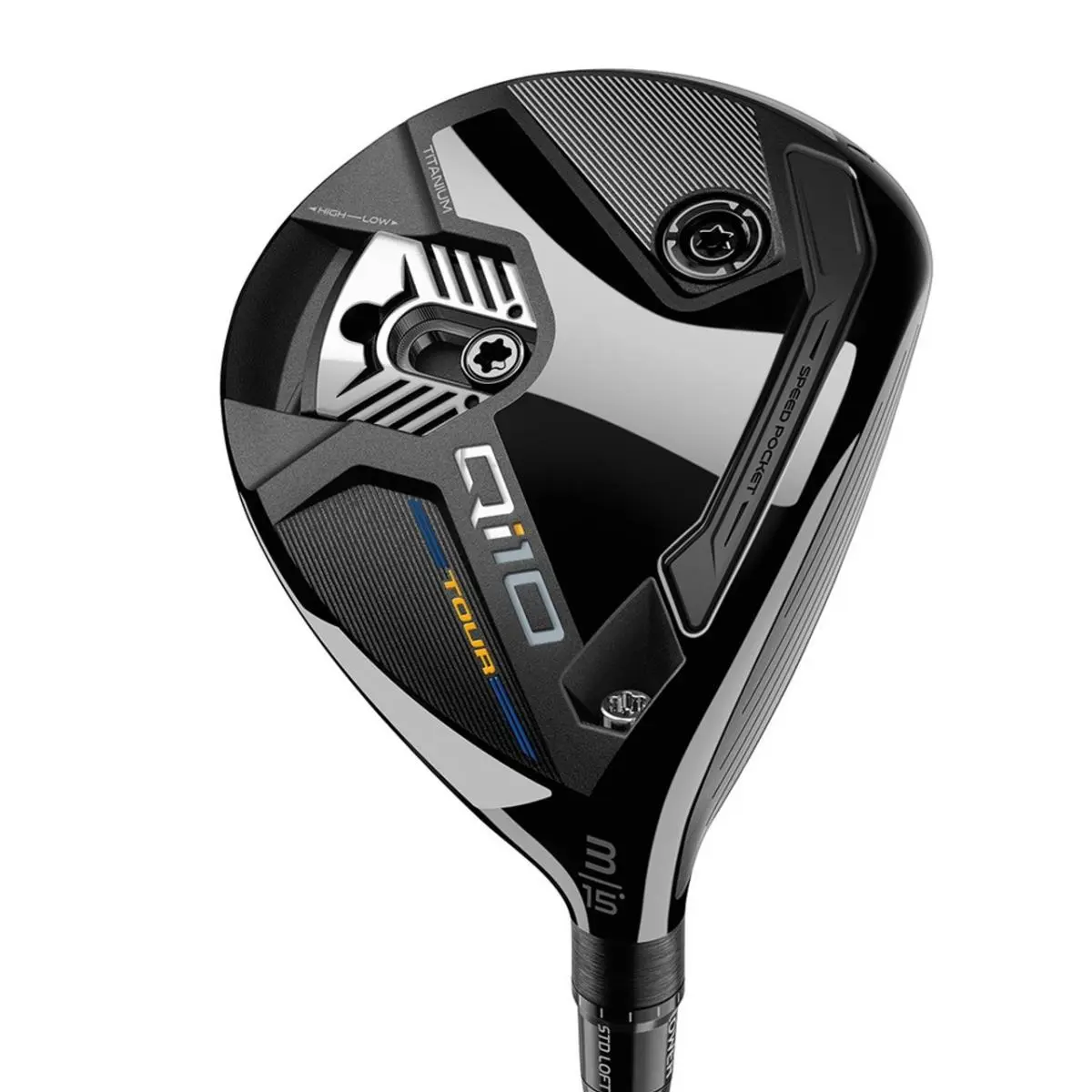 Taylormade Golf LH Qi10 Tour Fairway Wood 15 3 Regular Flex Tensei AV