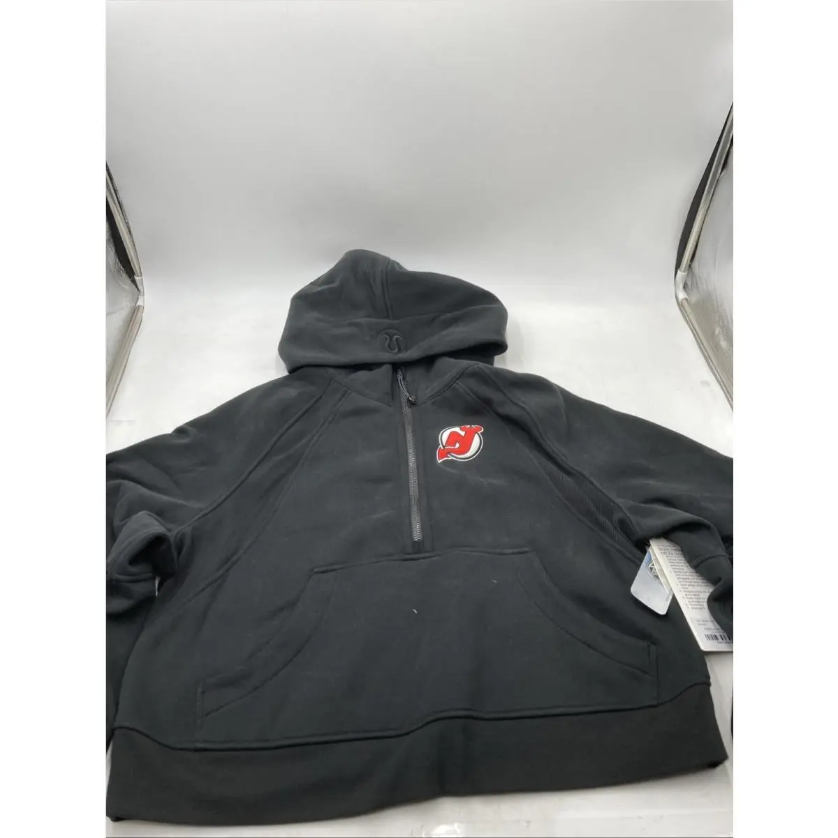 Jersey Devils Lululemon Women`s Scuba Oversized Half-zip Hoodie Size M