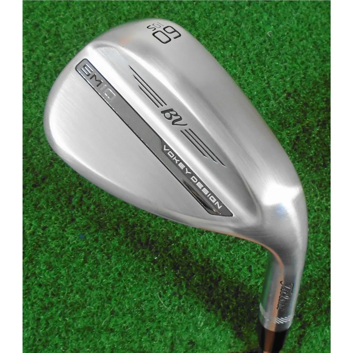 Titleist Vokey SM10 Tour Chrome 60.10 S Grind Lob Wedge Stock Steel 35 Standard