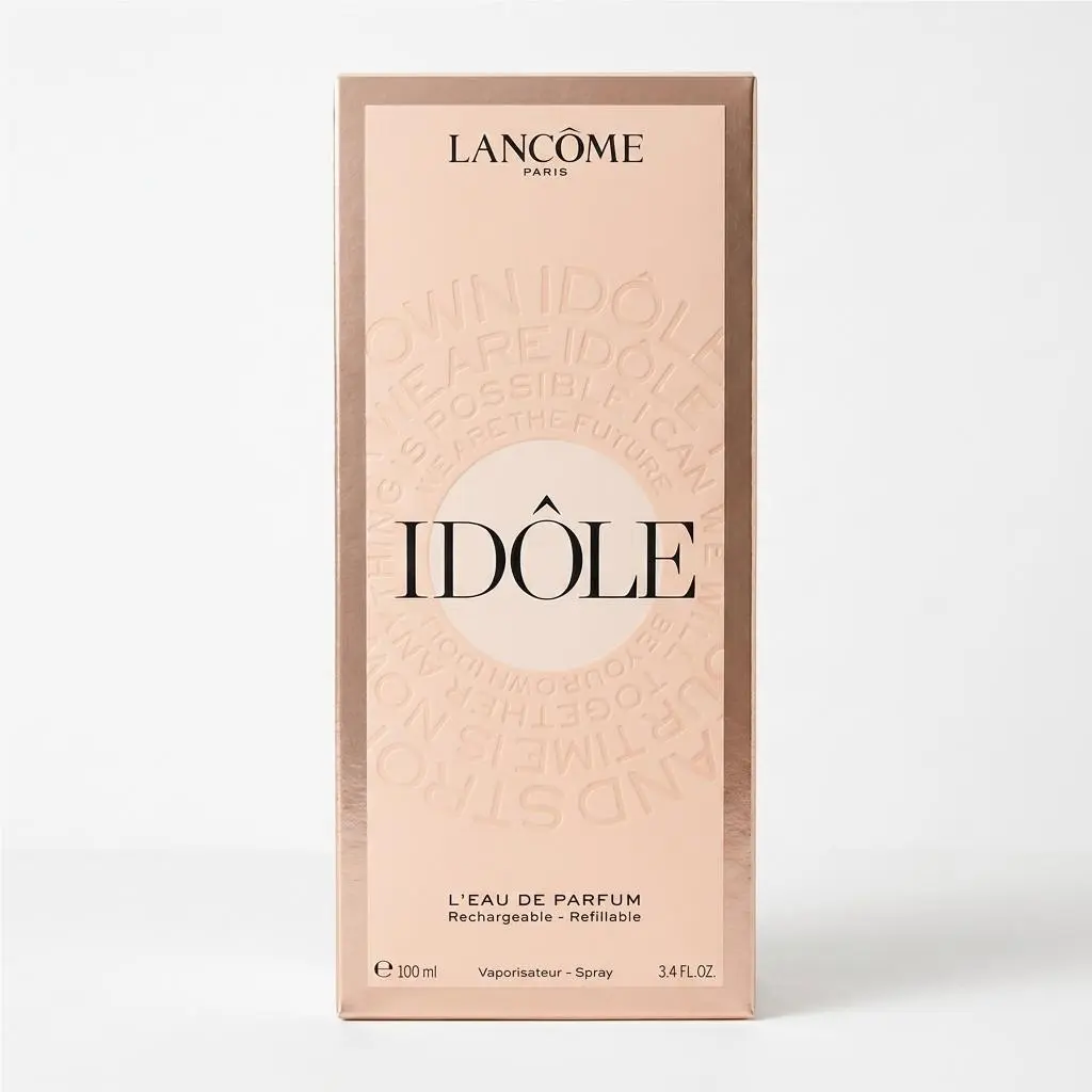 Lancome Idole L`eau DE Parfum Rechargeable - Refillable Spray 100 Ml/ 3.4 Fl.oz