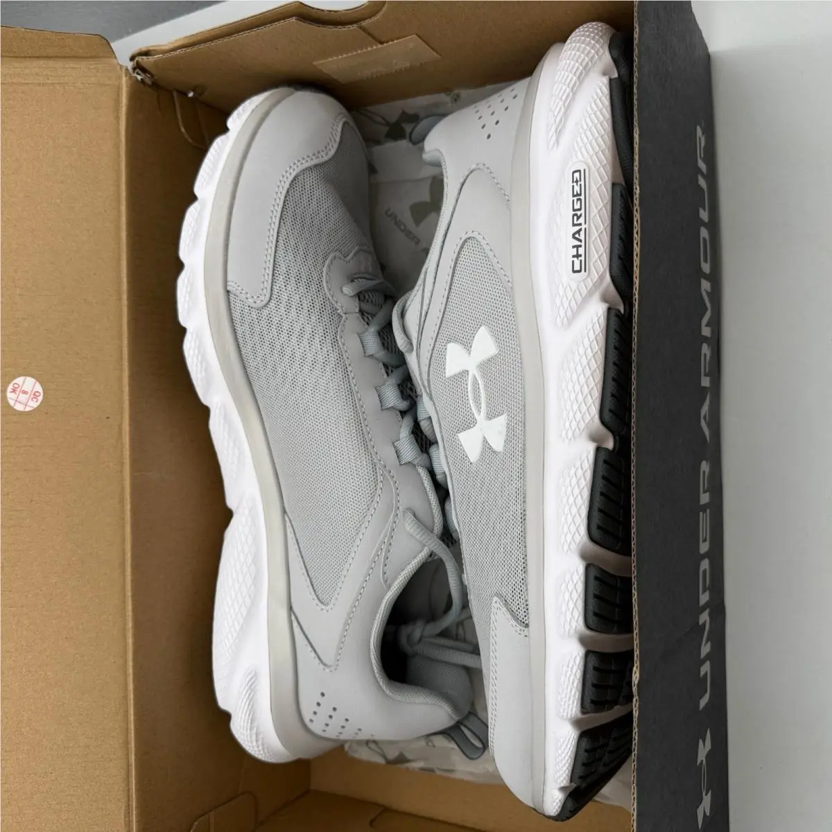 Under Armour shoes - UA Charged Assert 9 - Charged Assert - Gray 4