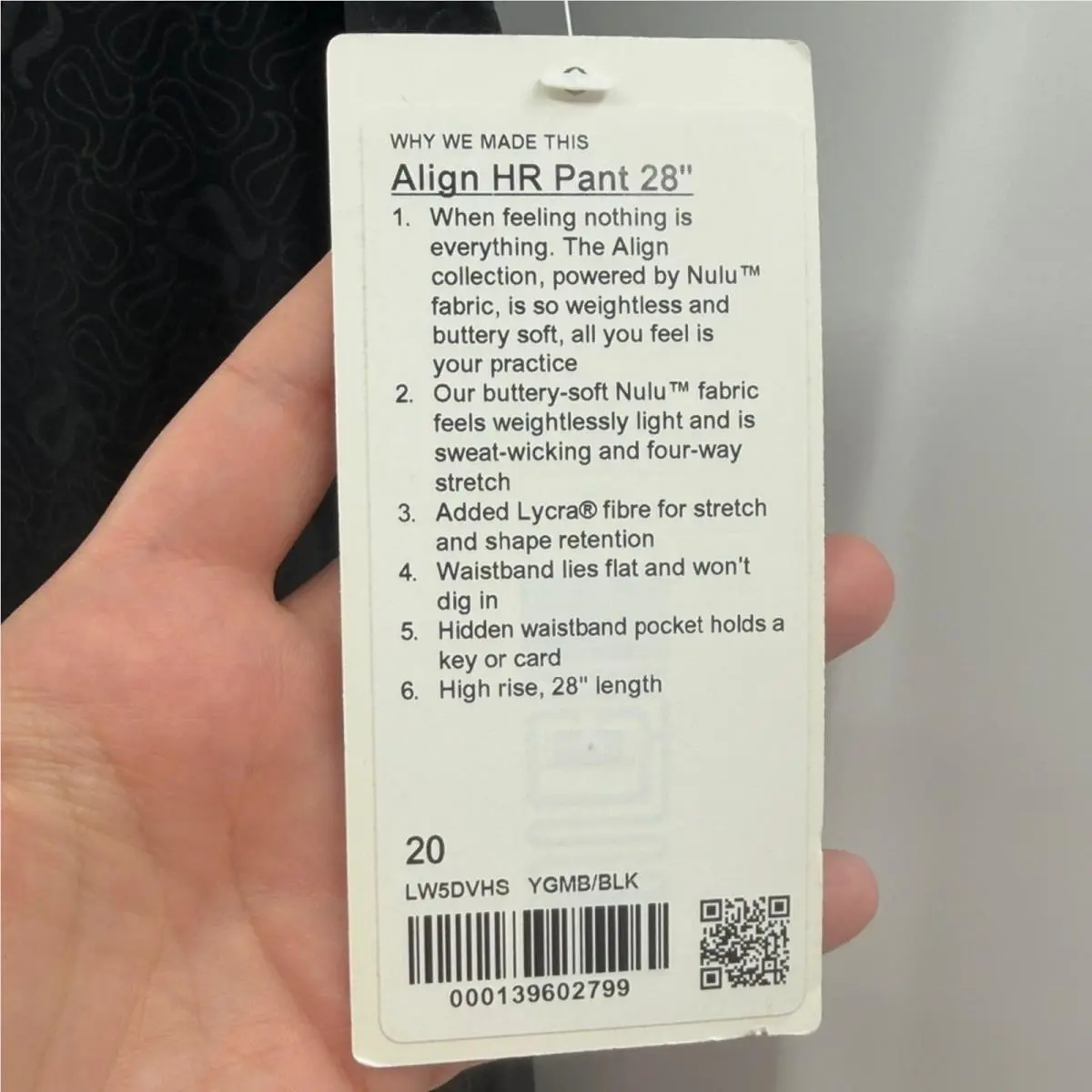 Lululemon clothing - Black 1