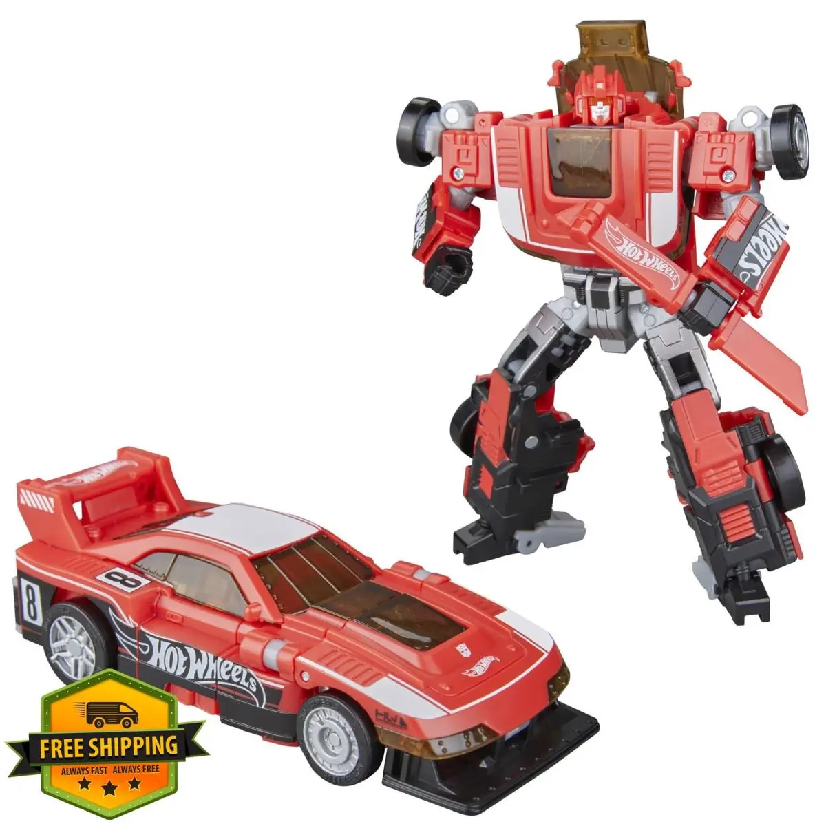 Transformers Hot Wheels Gt-scorcher Robot Racecar