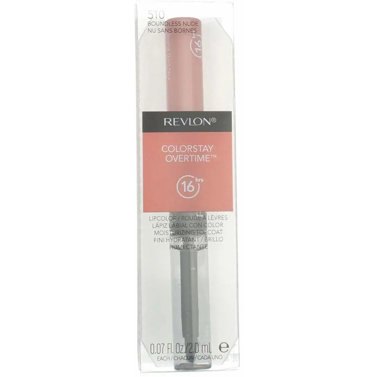 3 Pack Revlon Colorstay Overtime Lipcolor Boundless 510 0.07 fl oz