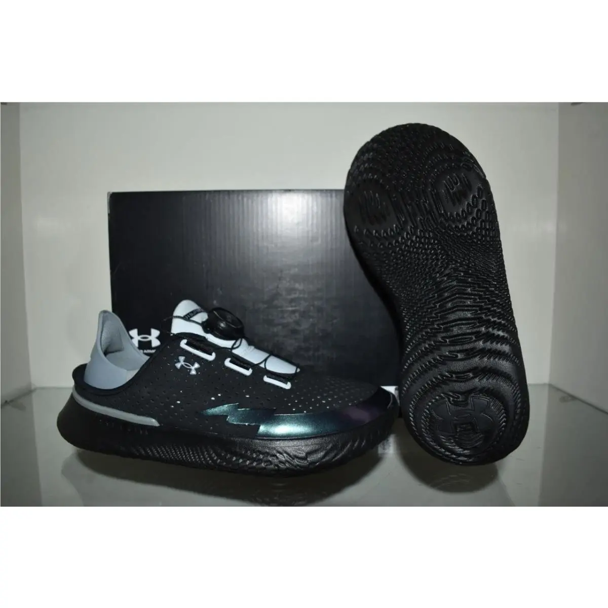 Under Armour Kids` Grade School Slipspeed Trainer Running Shoes 3028567 001 sz 4
