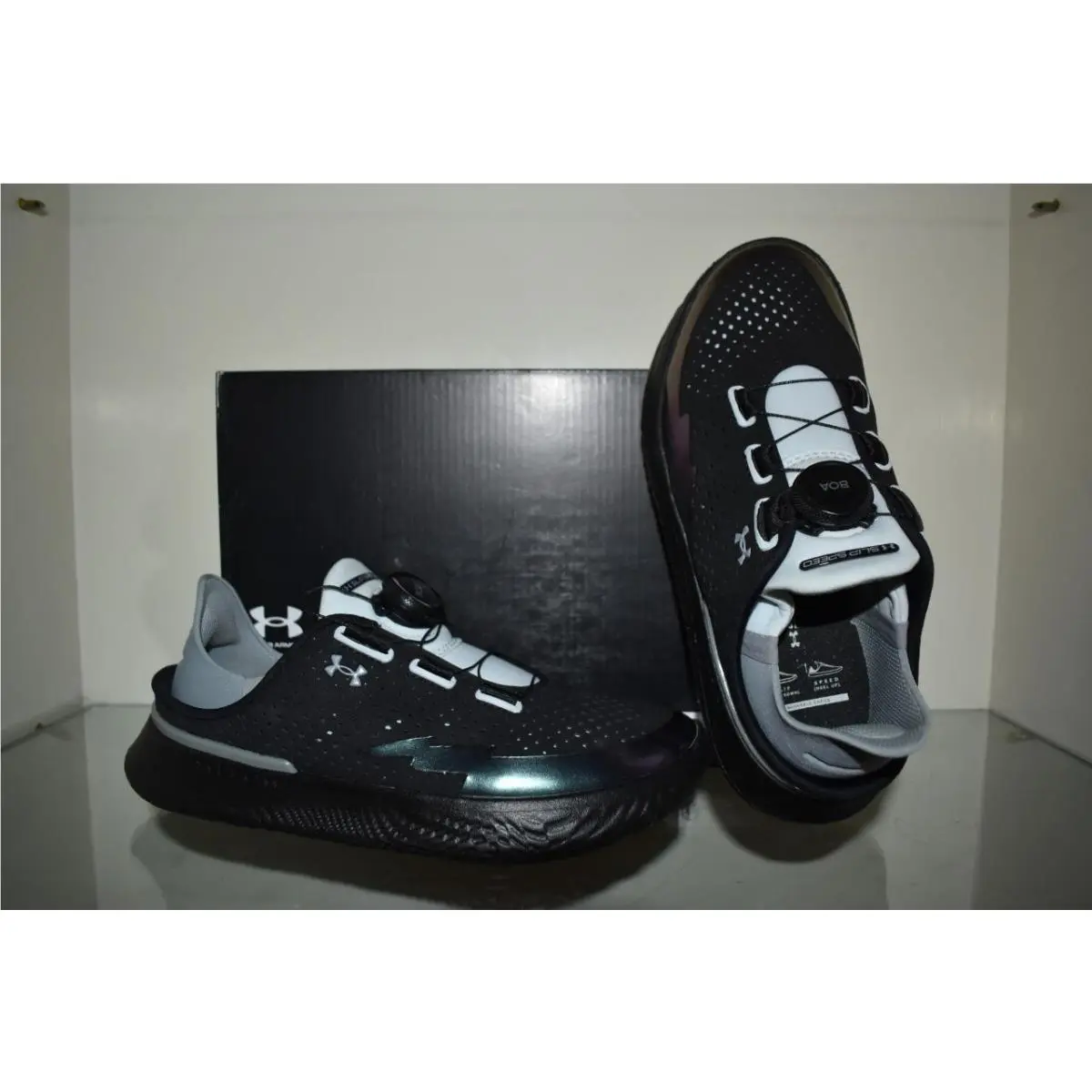 Under Armour shoes - Under Armour SlipSpeed Trainer ZAP - 3028567 001 - Black (UPC: 196886522658) 0