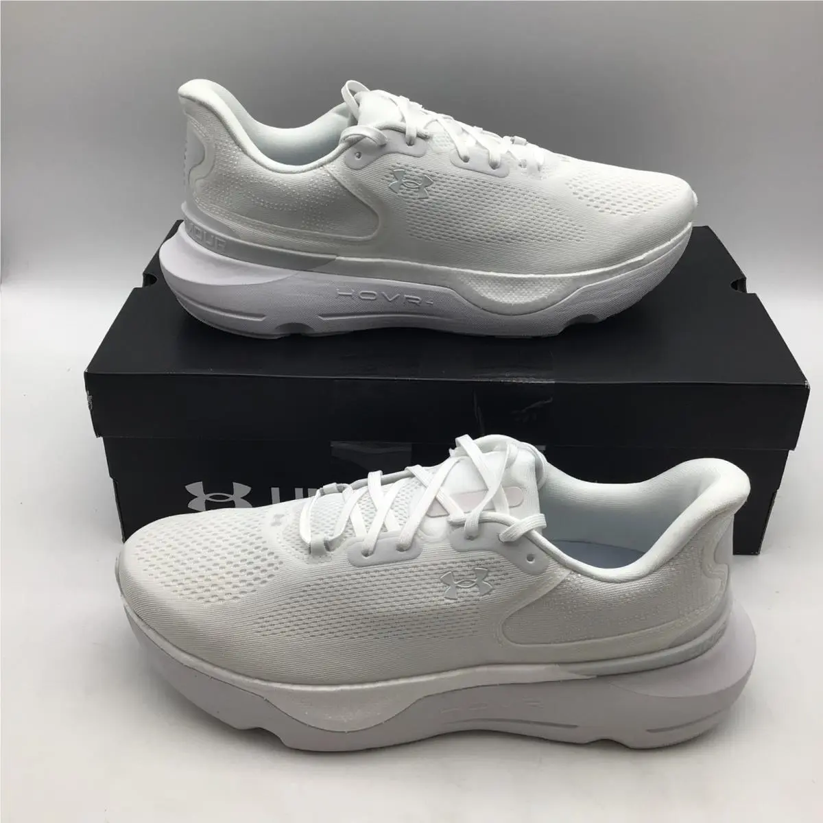 Under Armour UA Infinite Pro 2 Mens Running Shoes White 3028168-100 Size 13