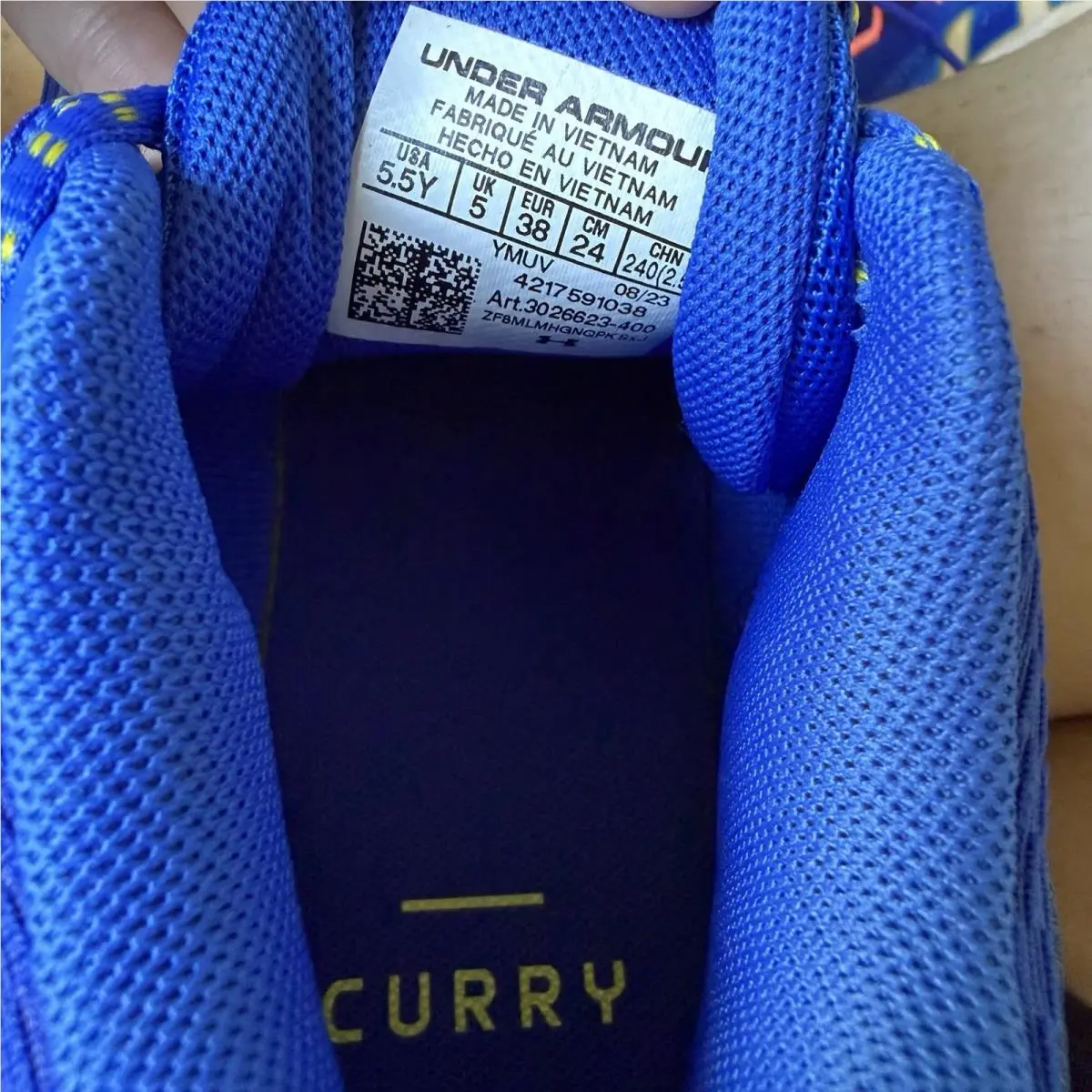 Under Armour shoes - Blue (UPC: 196883138692) 4