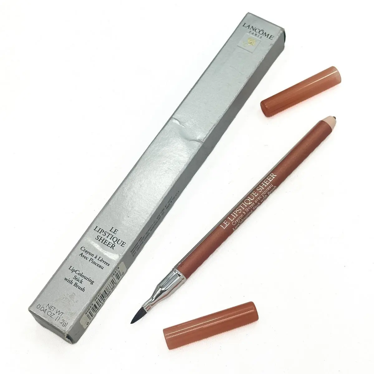 Lancome Le Lipstique Sheer Lipcolouring Stick with Brush Sheer Peach Fullsize