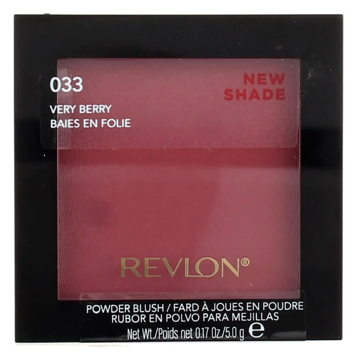 4 Pack Revlon Powder Blush Very Berry 033 0.17 oz