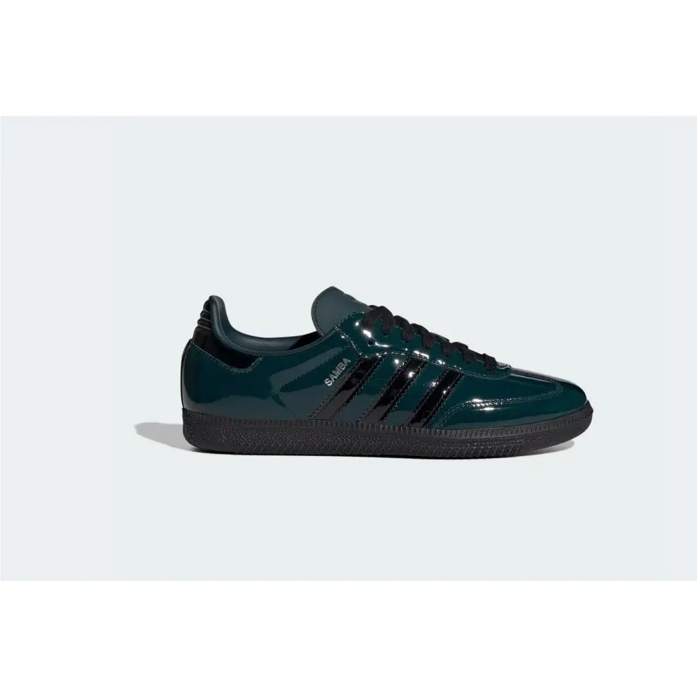 Adidas Samba OG Women`s Shoes Aurora Ivy / Core Black / Silver Metallic