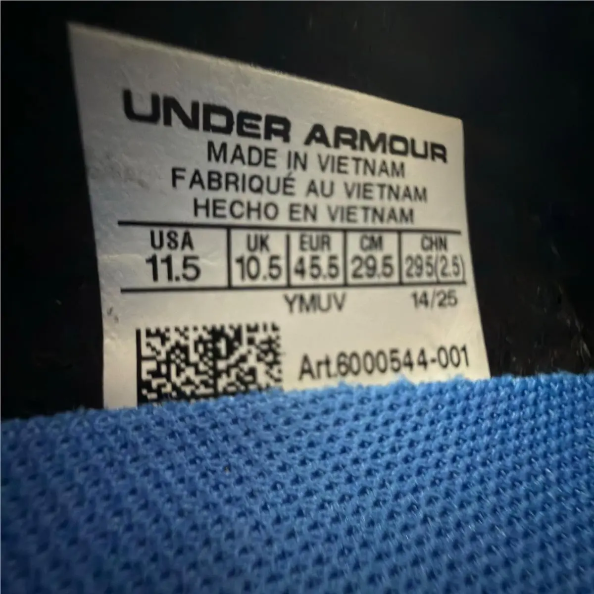 Under Armour shoes - Magnetico Elite 5 - Magnetico Elite - 6000544-001 - Black 5