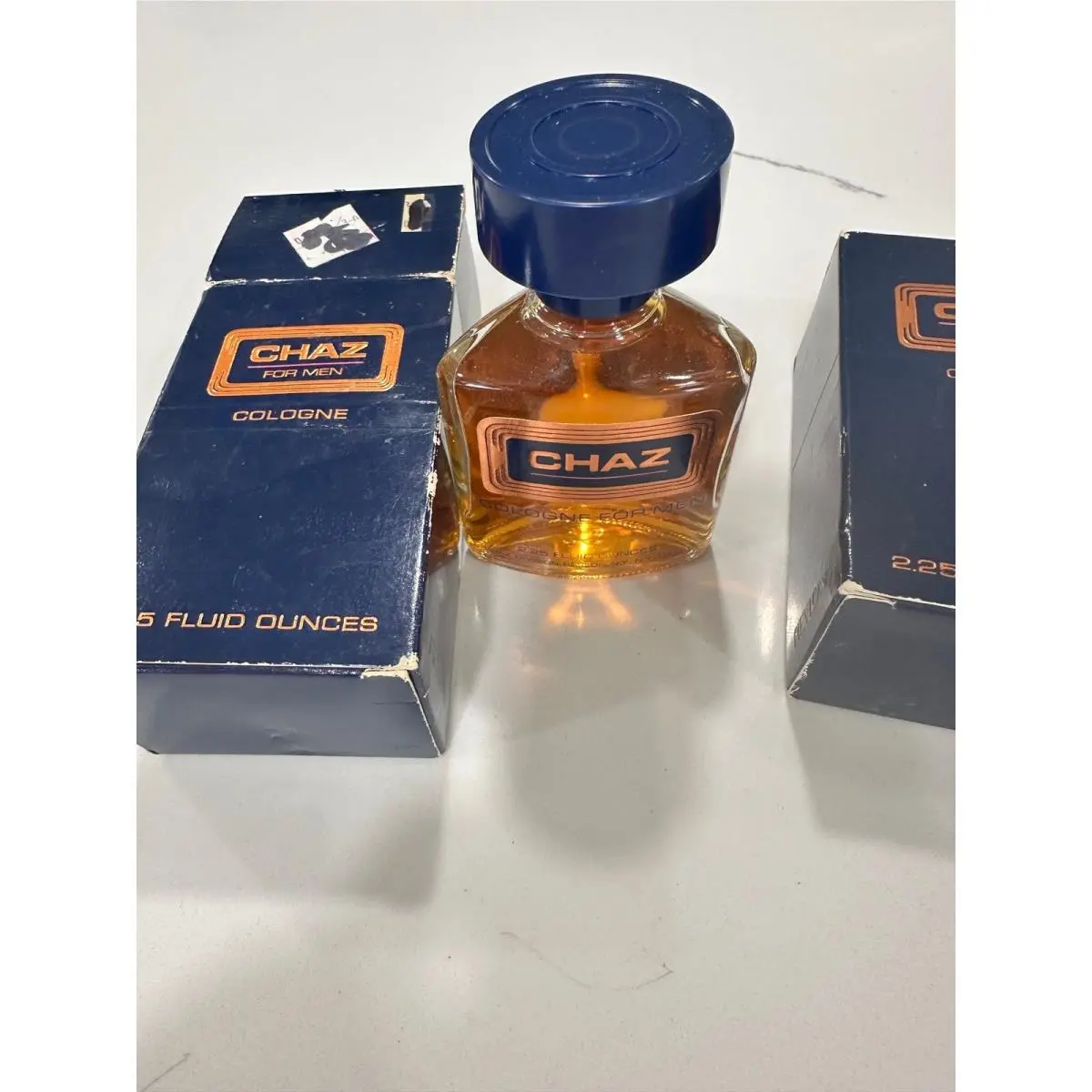 Vintage Chaz For Men Cologne  2.25 fl oz Lot of 2 Bottles es by Revlon
