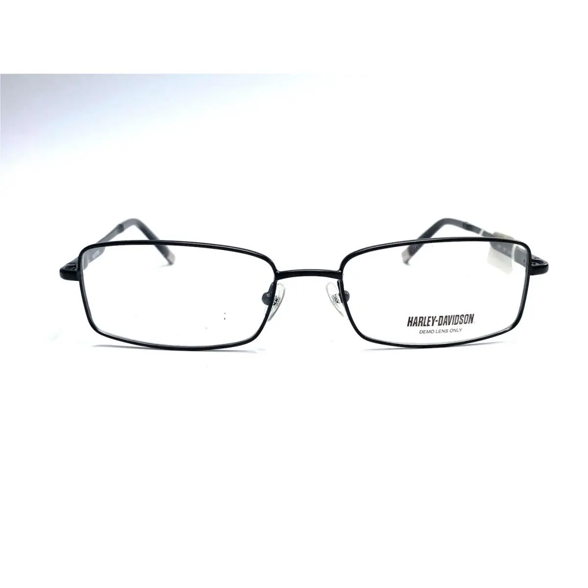 Harley Davidson Metal Rectangular Glasses HD411 Black 56 18 145