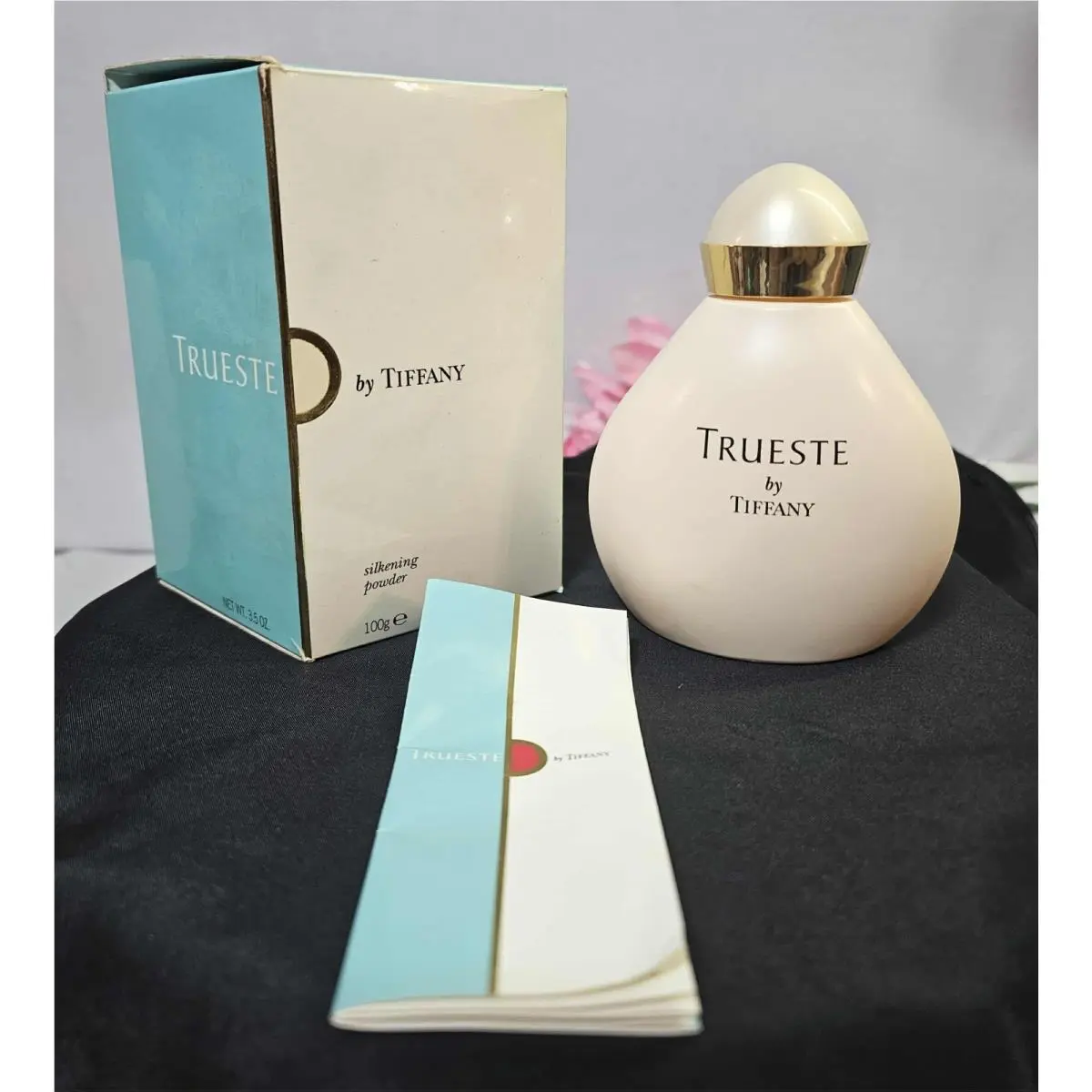 Trueste by Tiffany Silkening Powder 3.5oz / 100g - Nos w/ Box- B3