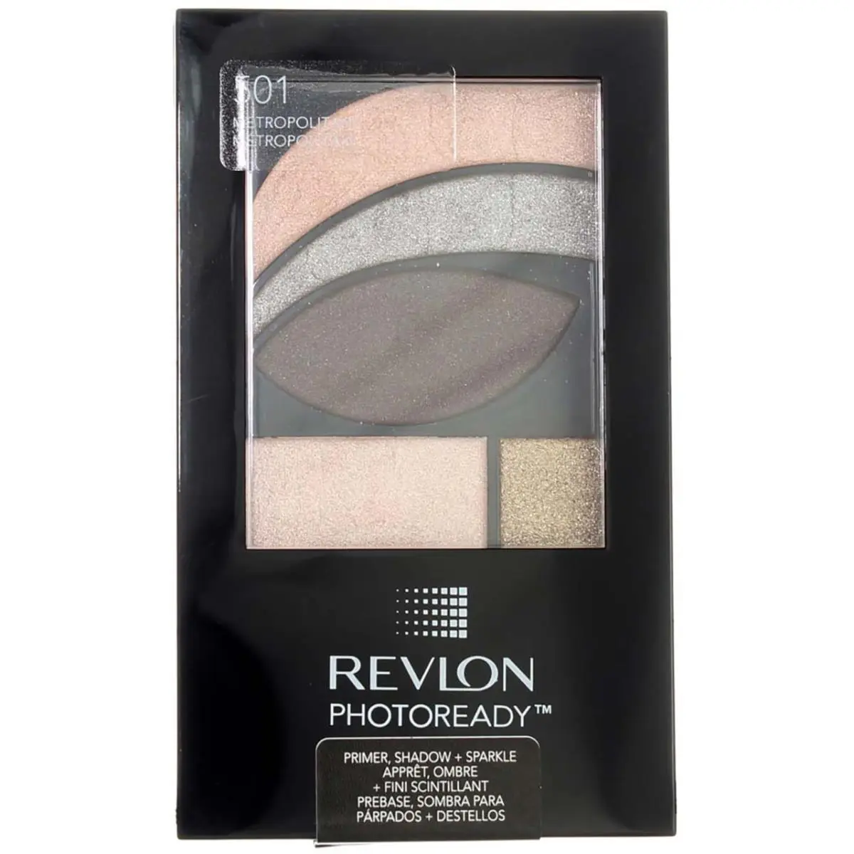 4 Pack Revlon Photoready Primer Shadow + Sparkle Eye Shadow Metropolitan