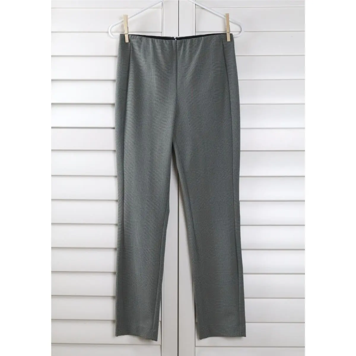 Rag Bone York Simone Stretch Plaid Slim Dress Pants Size 6