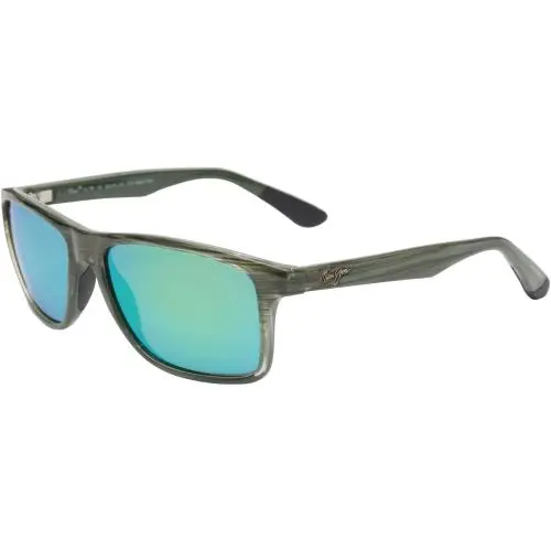 Onshore MJ798 Sunglasses Olive Stripe Fade by Maui Jim