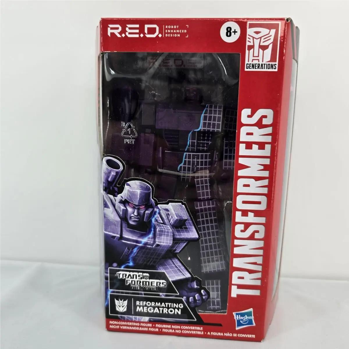 Transformers R.e.d. Robot Enhanced Design Reformatting Megatron Action Figure