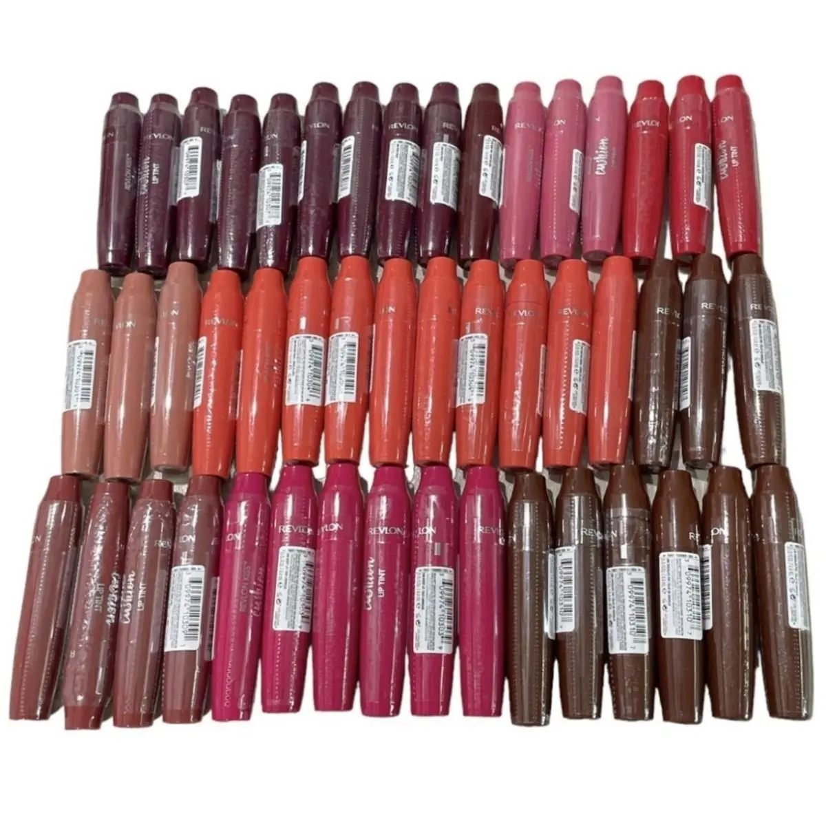 Lot Of 48 Revlon Kiss Cushion Liquid Lip Tint Assortment Of Shades