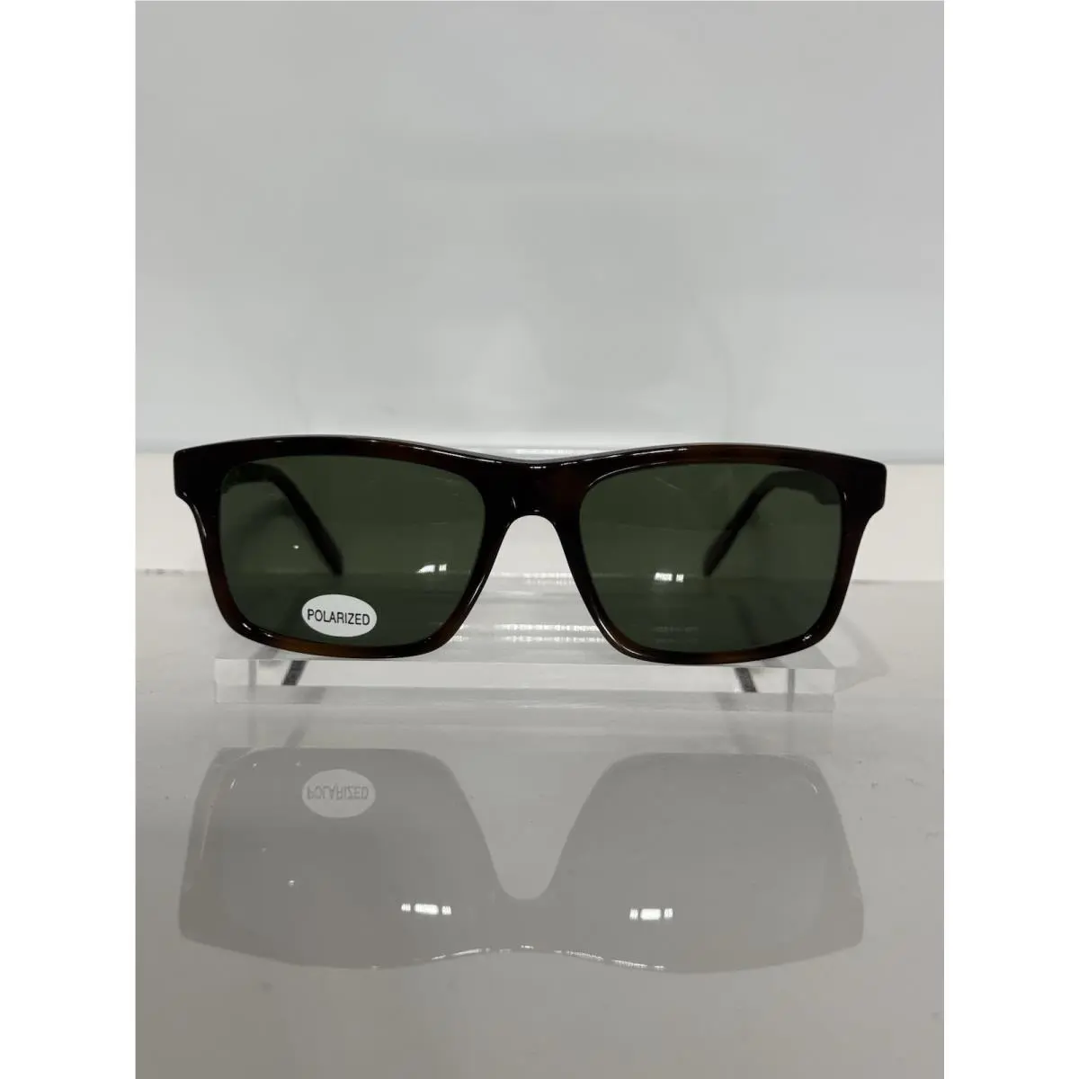 Maui Jim 2124 Brown Square Acetate Custom Polarized Sunglasses