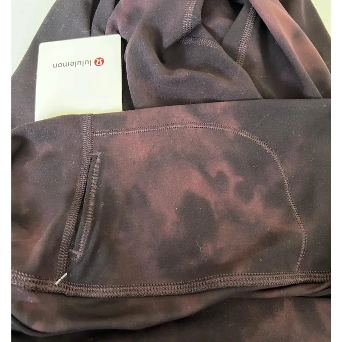 Lululemon clothing - Diamond Dye Cassis Black 4