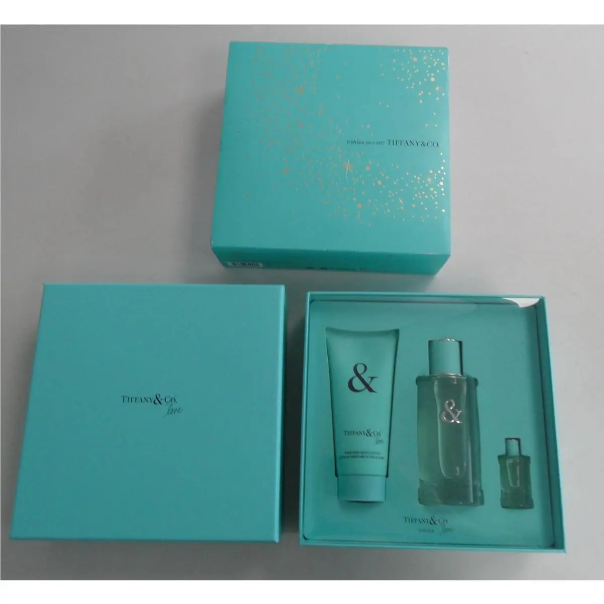 Tiffany Co Company Love For Her Eau De Parfum Women’s Perfume/lotion 3 PC Set