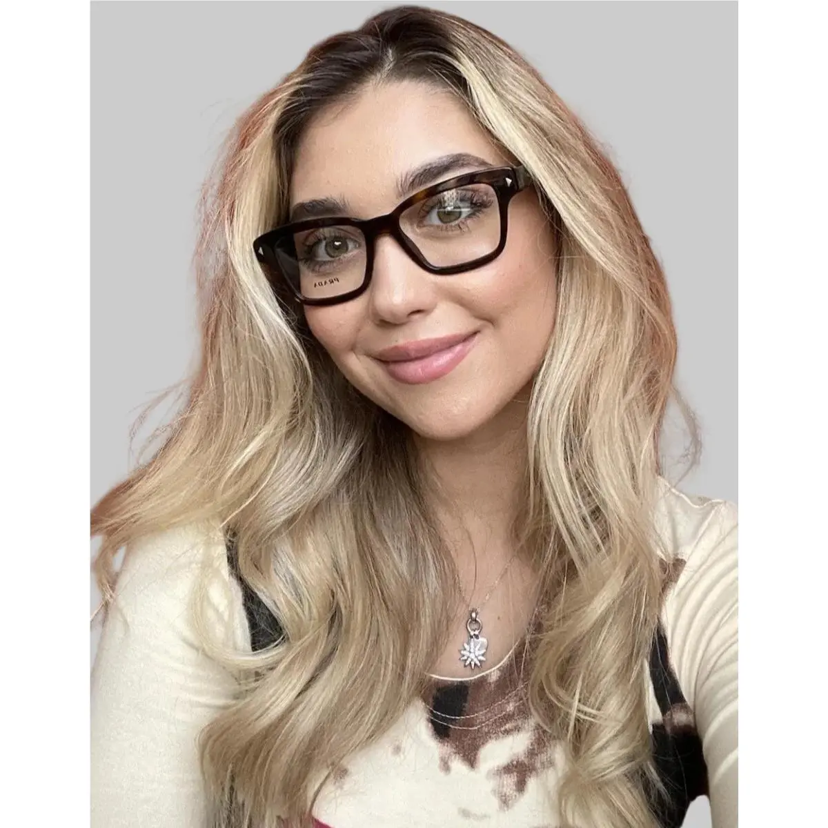 Prada Vpr 10S 2AU-1O1 51mm Tortoise Men`s Women`s Eyeglasses Frame
