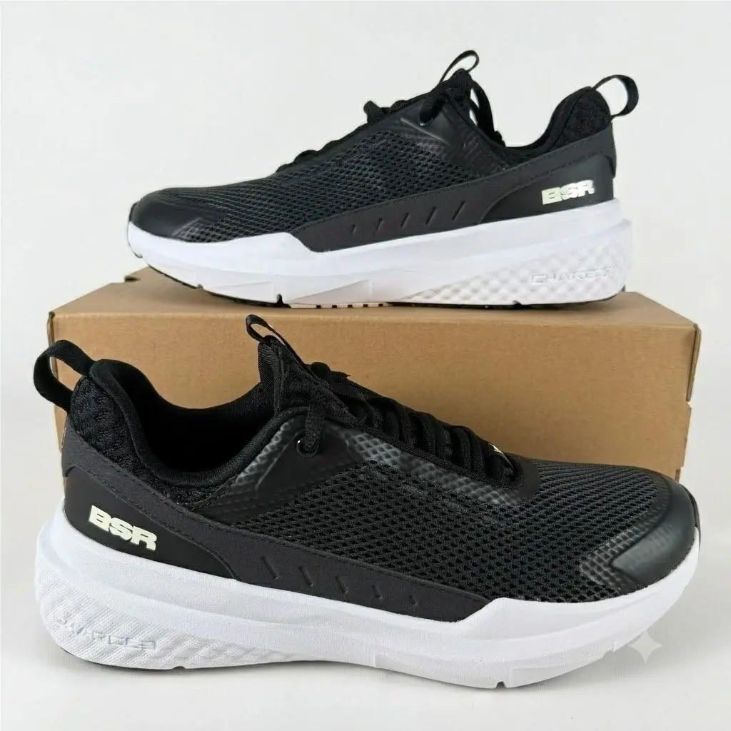 Under Armour Project Rock Bsr 5 Mens 8 Black Training Gym Sneakers