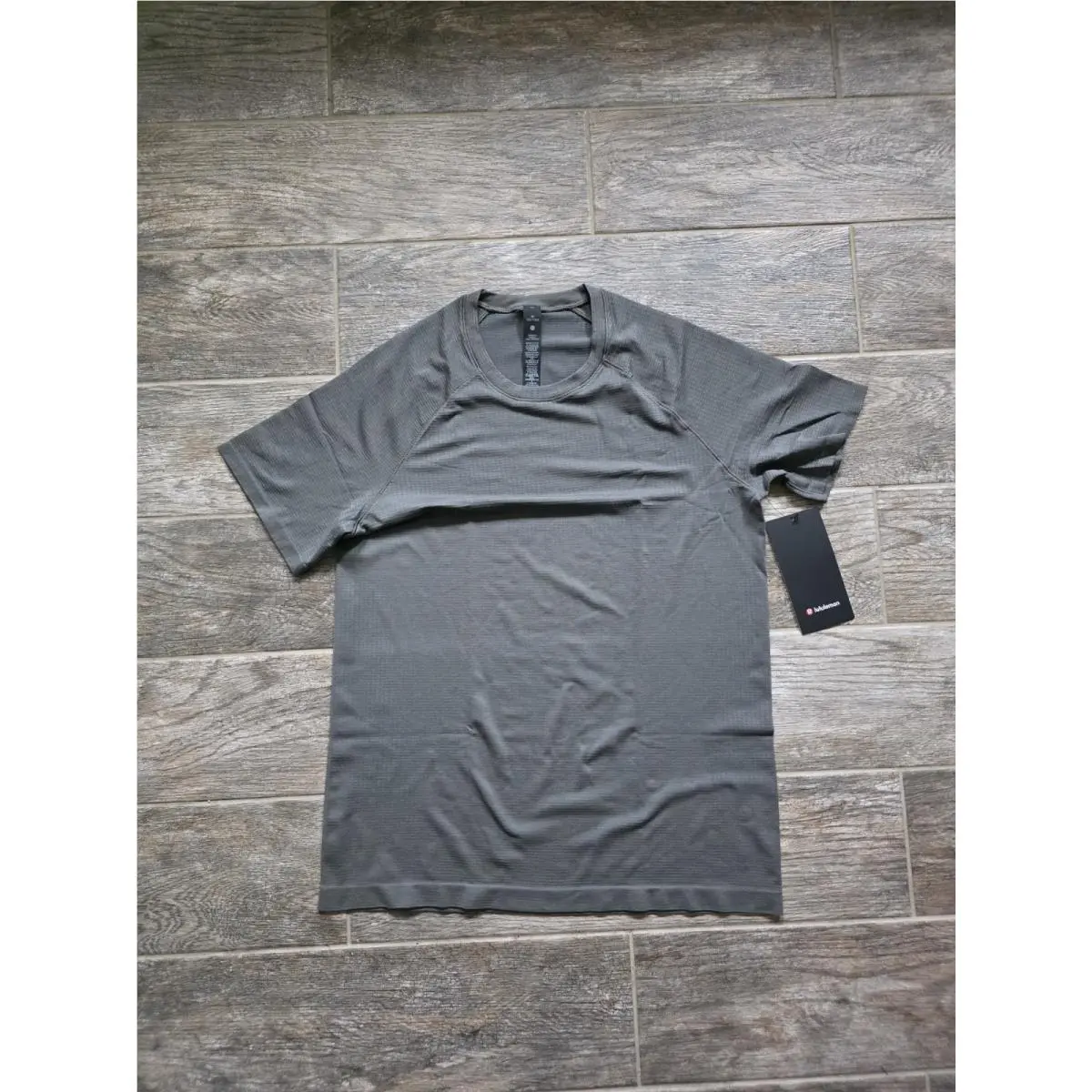 Lululemon Metal Vent Tech Short Sleeve Anch/grsg Gray Sage Men SZ M