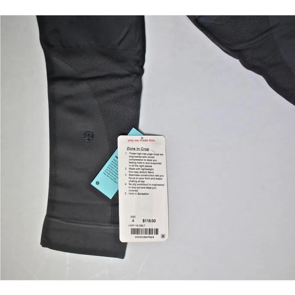 Lululemon clothing - Grey ( Dark Slate) 1
