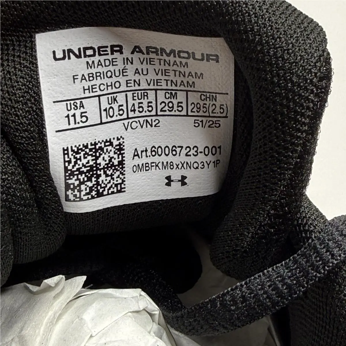 Under Armour shoes - Assert 11 - Assert - Black 6