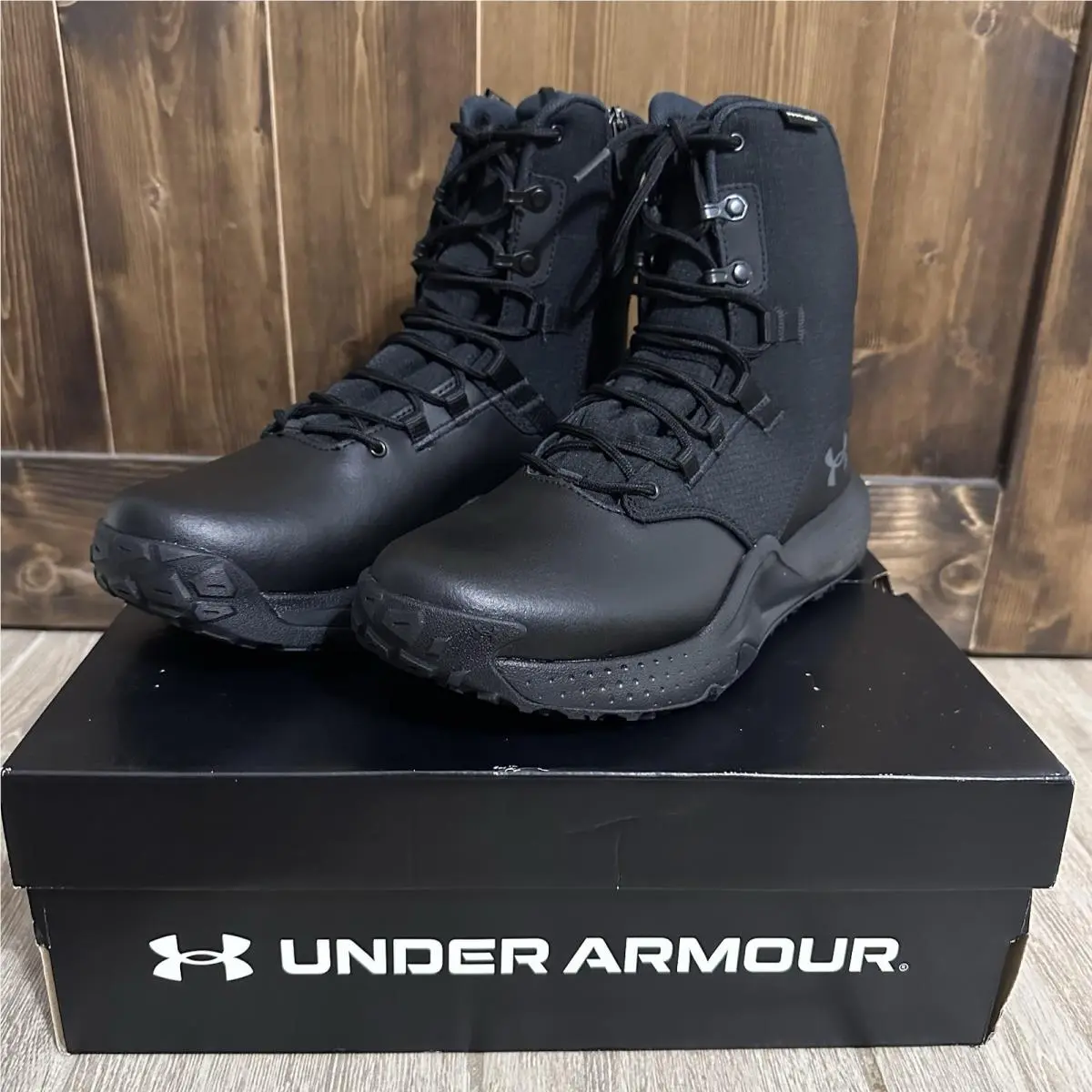 Mens Boots Shoes Under Armour Micro G Stellar Zip Size 9.5