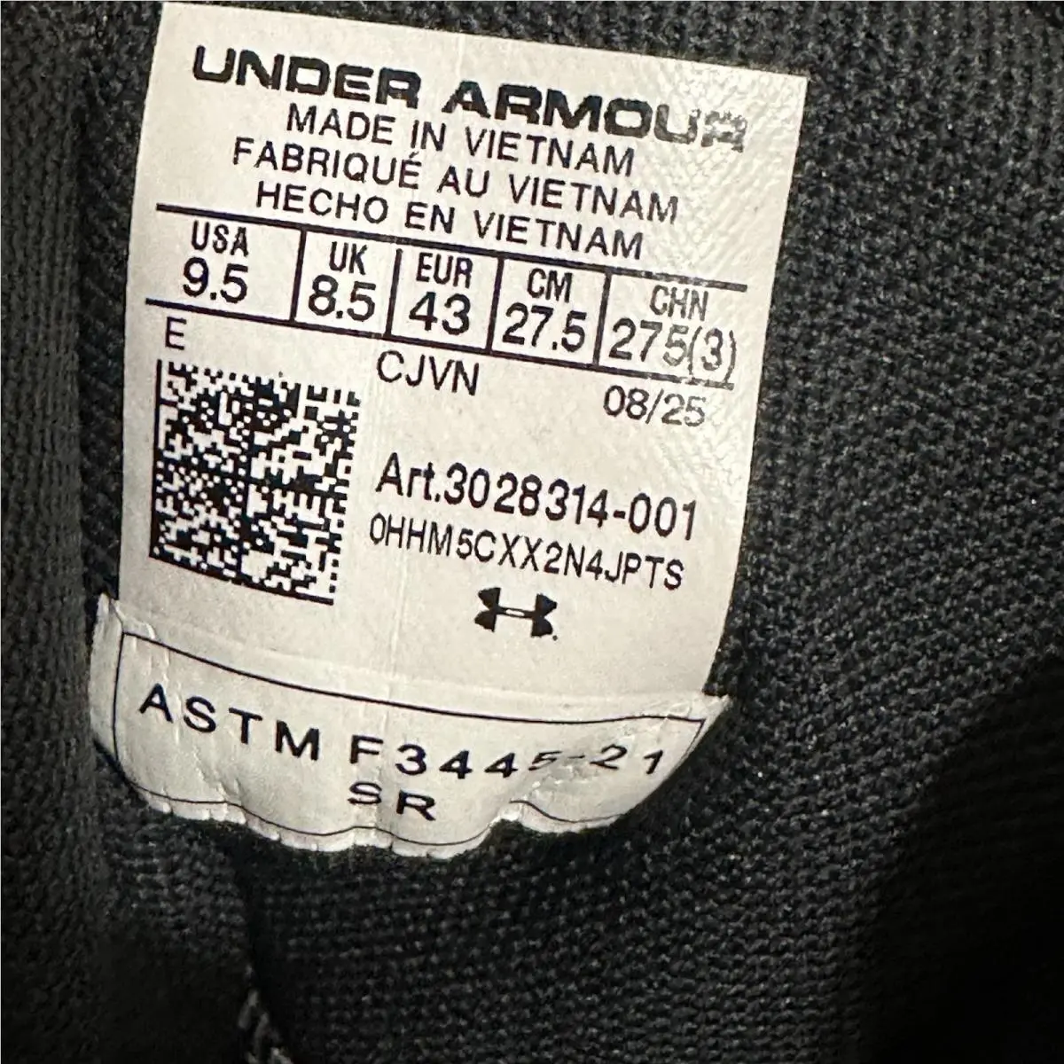 Under Armour shoes - Black 14