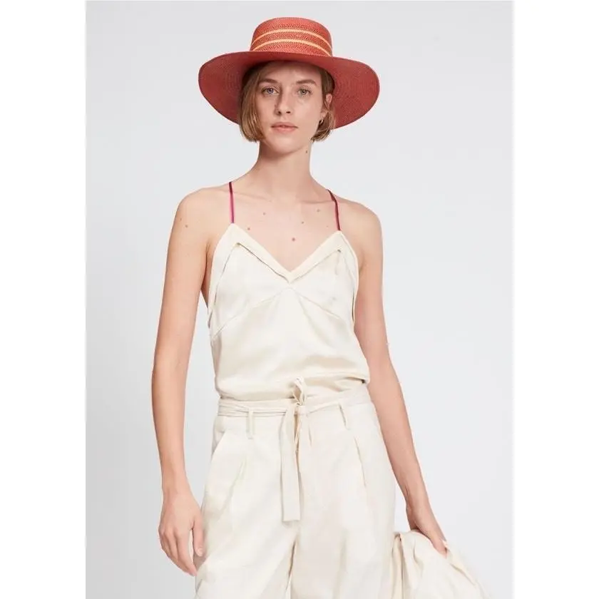 Rag Bone Jaci Cami Top Silk Cream Ivory 8 Camisole Minimalist