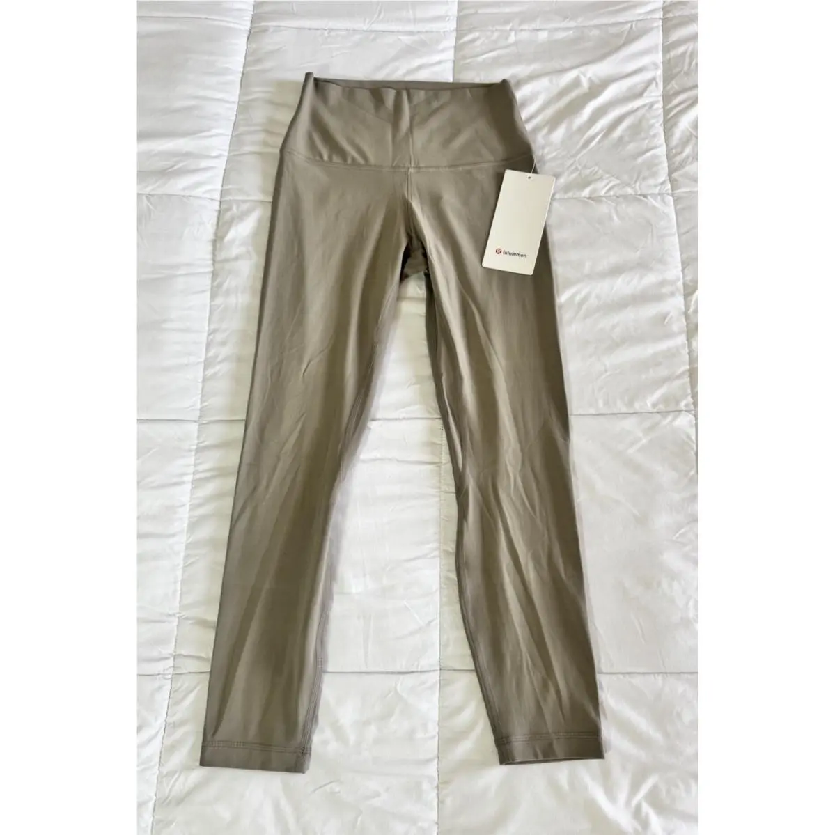 Lululemon Align High-rise 25 Pant Size 6 Warm Ash Gray Leggings Yoga Gym