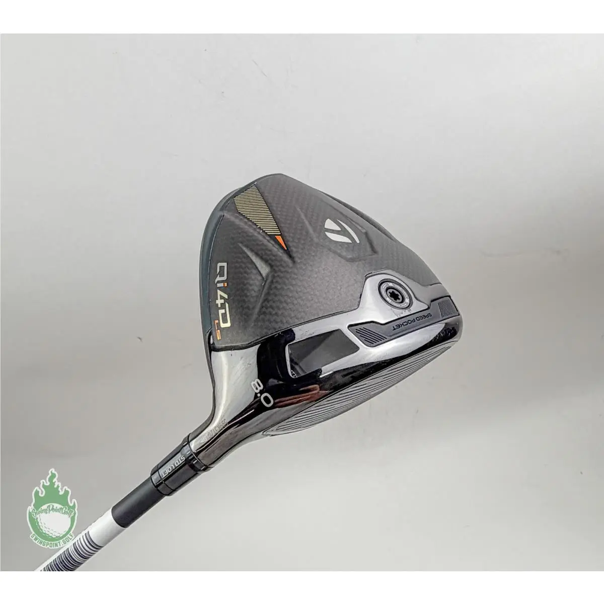 RH Taylormade Qi4D LS Driver 8 Hzrdus 60g Stiff Flex Graphite Golf Club