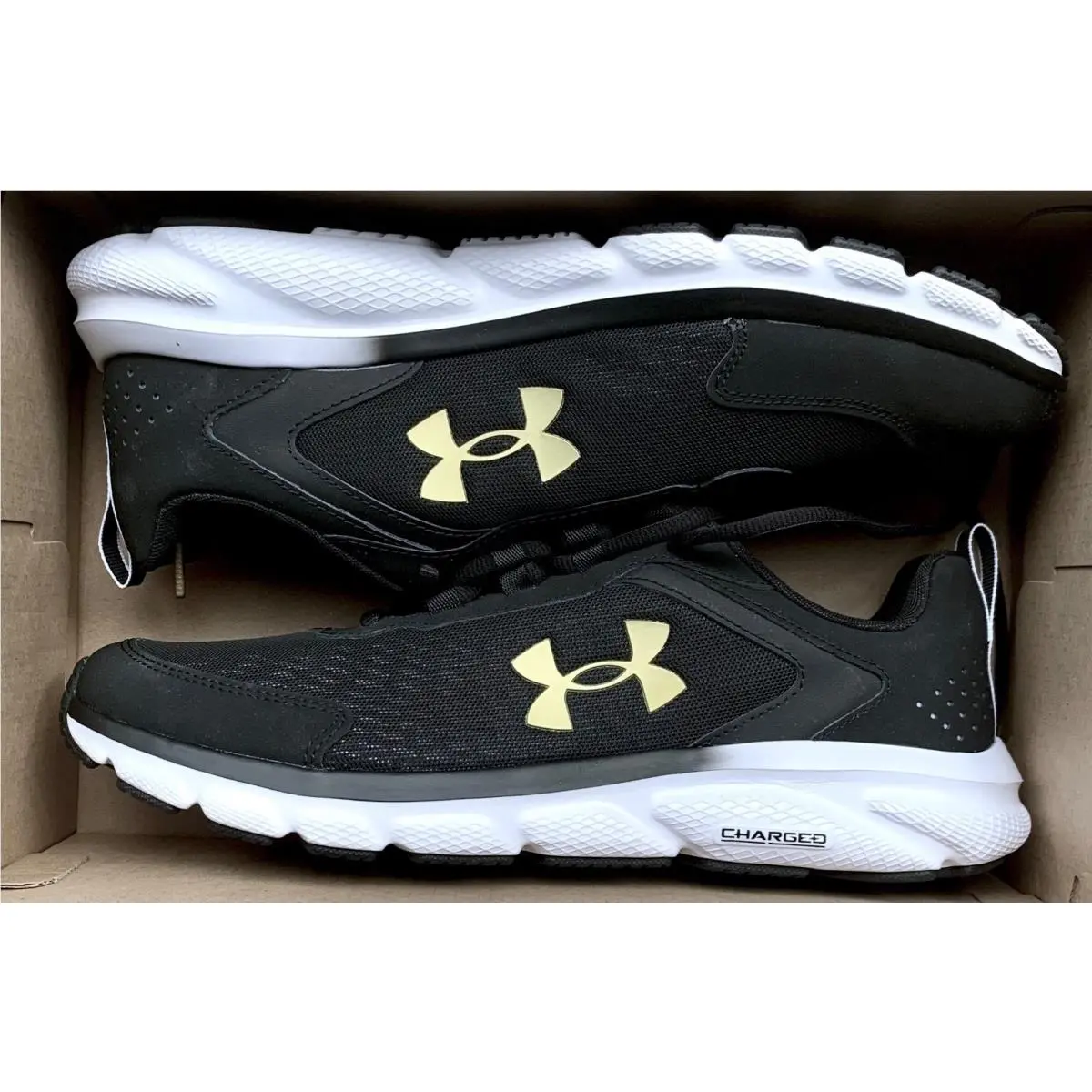 Under Armour shoes - UA Charged Assert 9 - Charged Assert - Black 2