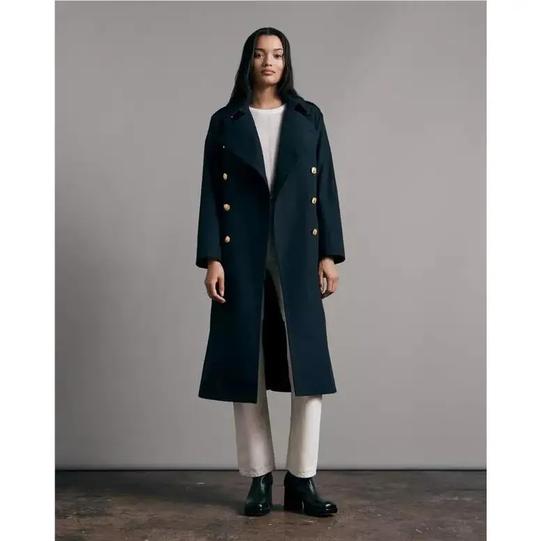 Rag Bone Salute Jackie Jacket Xxs Military Twill Double Breasted Coat