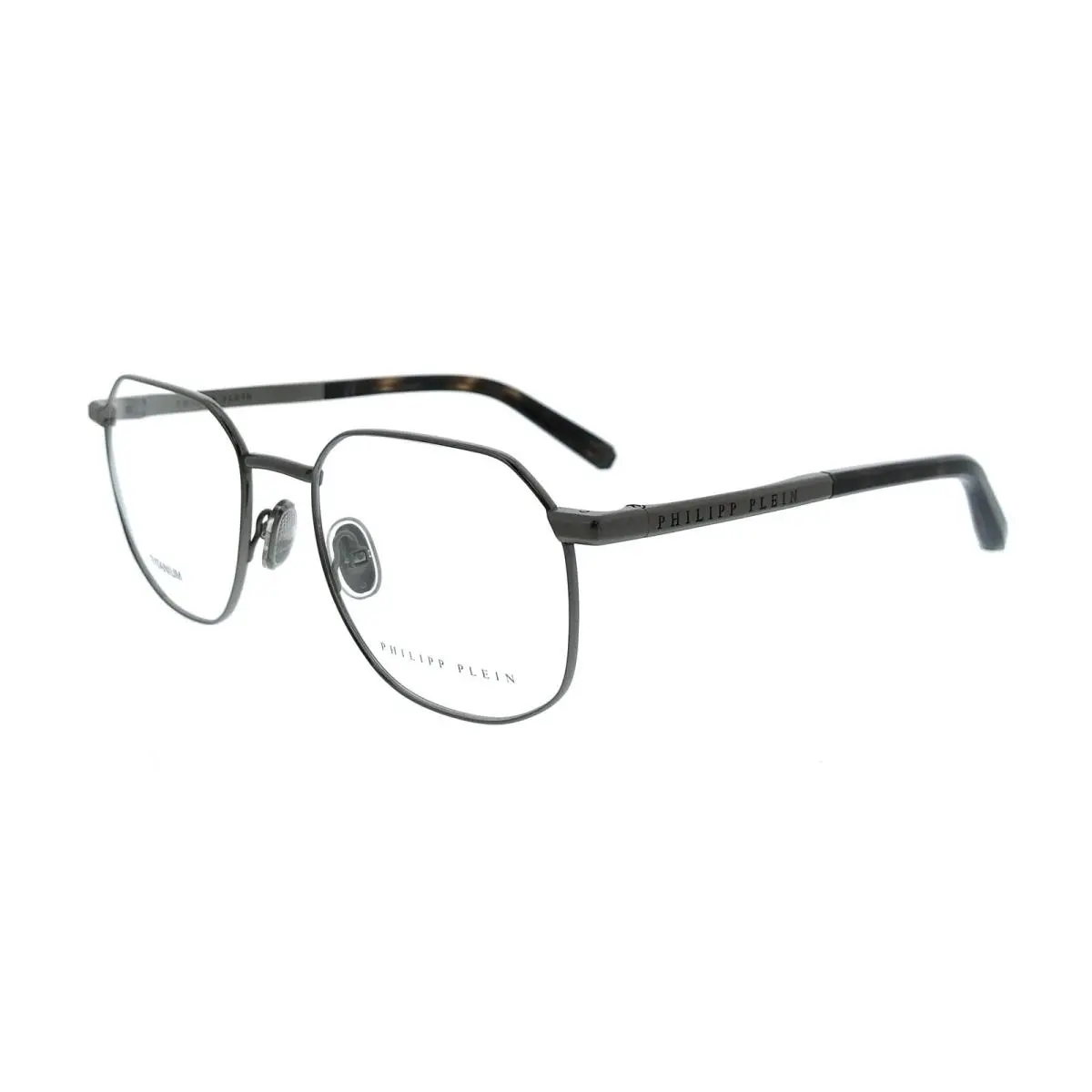 VPP020M530584 Gunmetal Square Mens Optical Frames by Philipp Plein