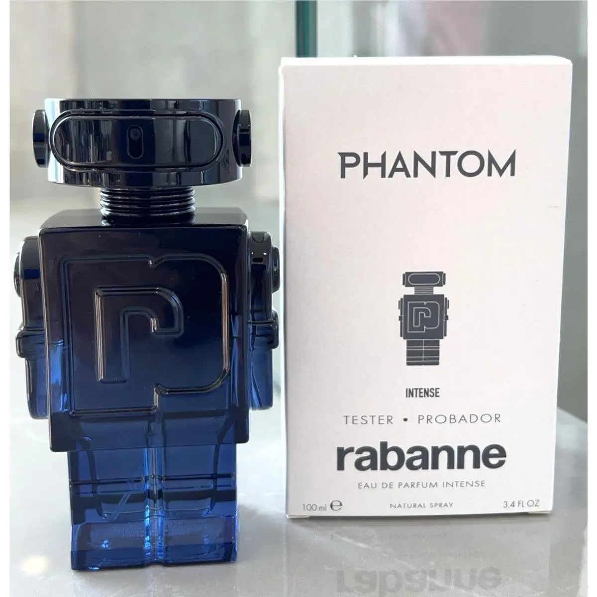 Phantom Eau DE Parfum Intense Men 3.4 FL.OZ/100ML Tester Box by Paco Rabanne
