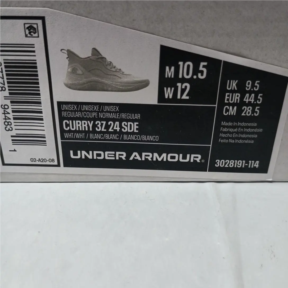 Under Armour shoes - Under Armour Curry 3Zer0 - Curry - White 8