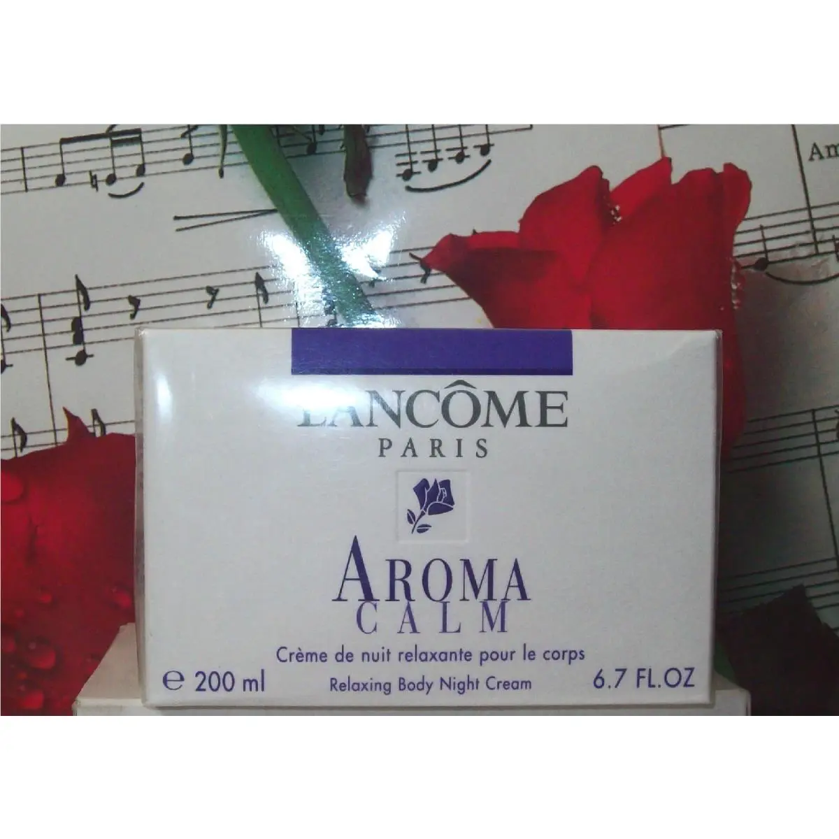 Aroma Calm Relaxing Body Night Cream 6.7 Fl.oz. Lancome