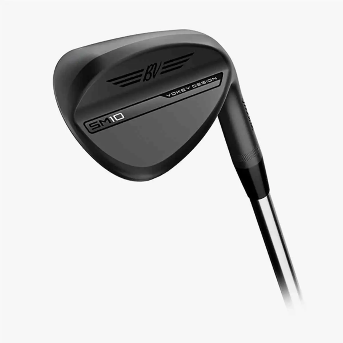 Titleist Vokey Design SM10 Black 52 /08 F Grind Wedge Steel SM10 Wedge Flex