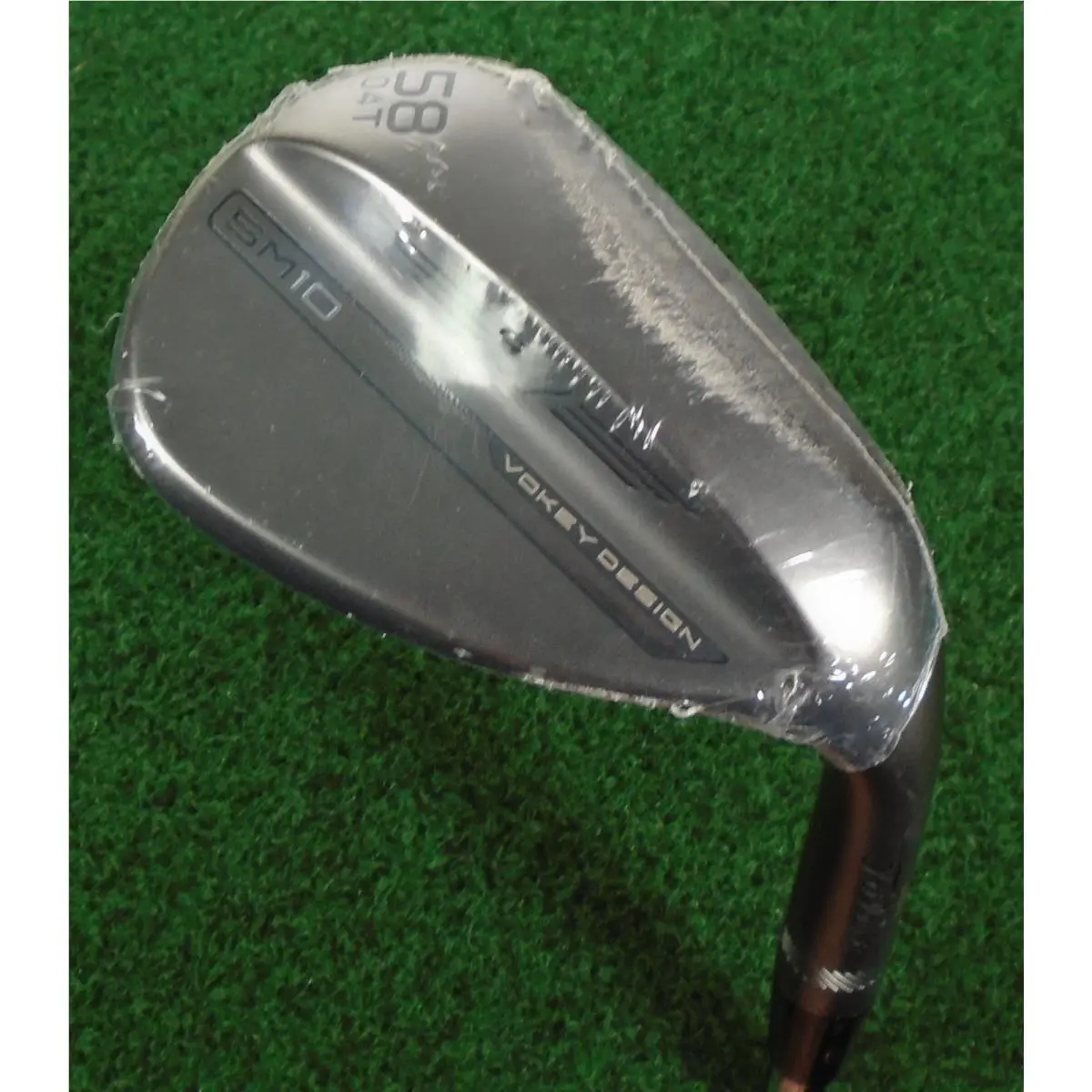 Titleist Vokey SM10 Nickel 58/04 T Grind Lob Wedge Stock Steel 35 Standard