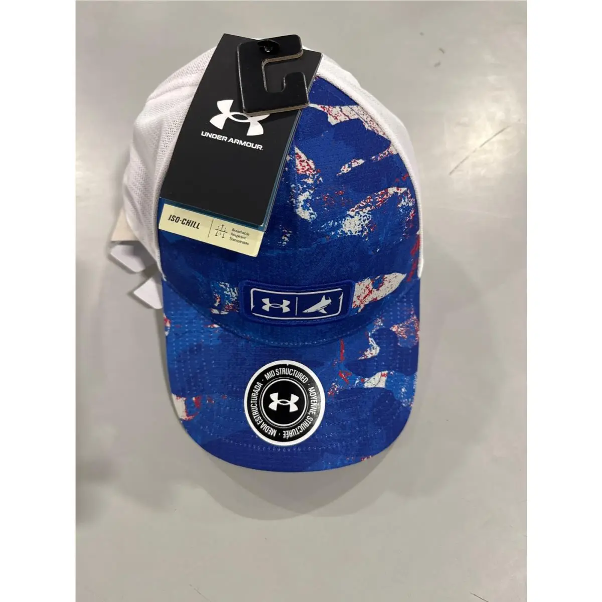 White/blue - Under Armour Mens/hommes/hombers