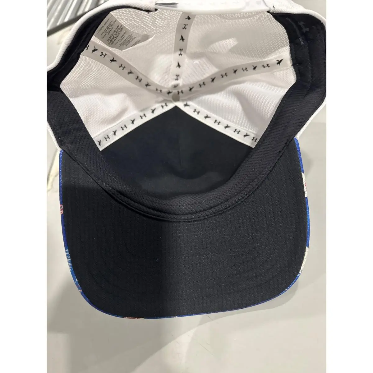Under Armour shoes - Blue, White (UPC: 198634637386) 2