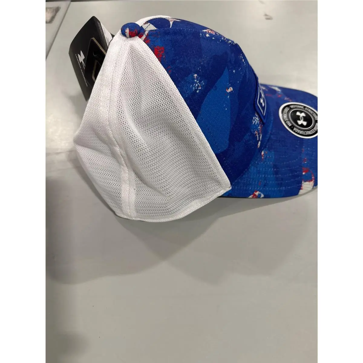 Under Armour shoes - Blue, White (UPC: 198634637386) 0