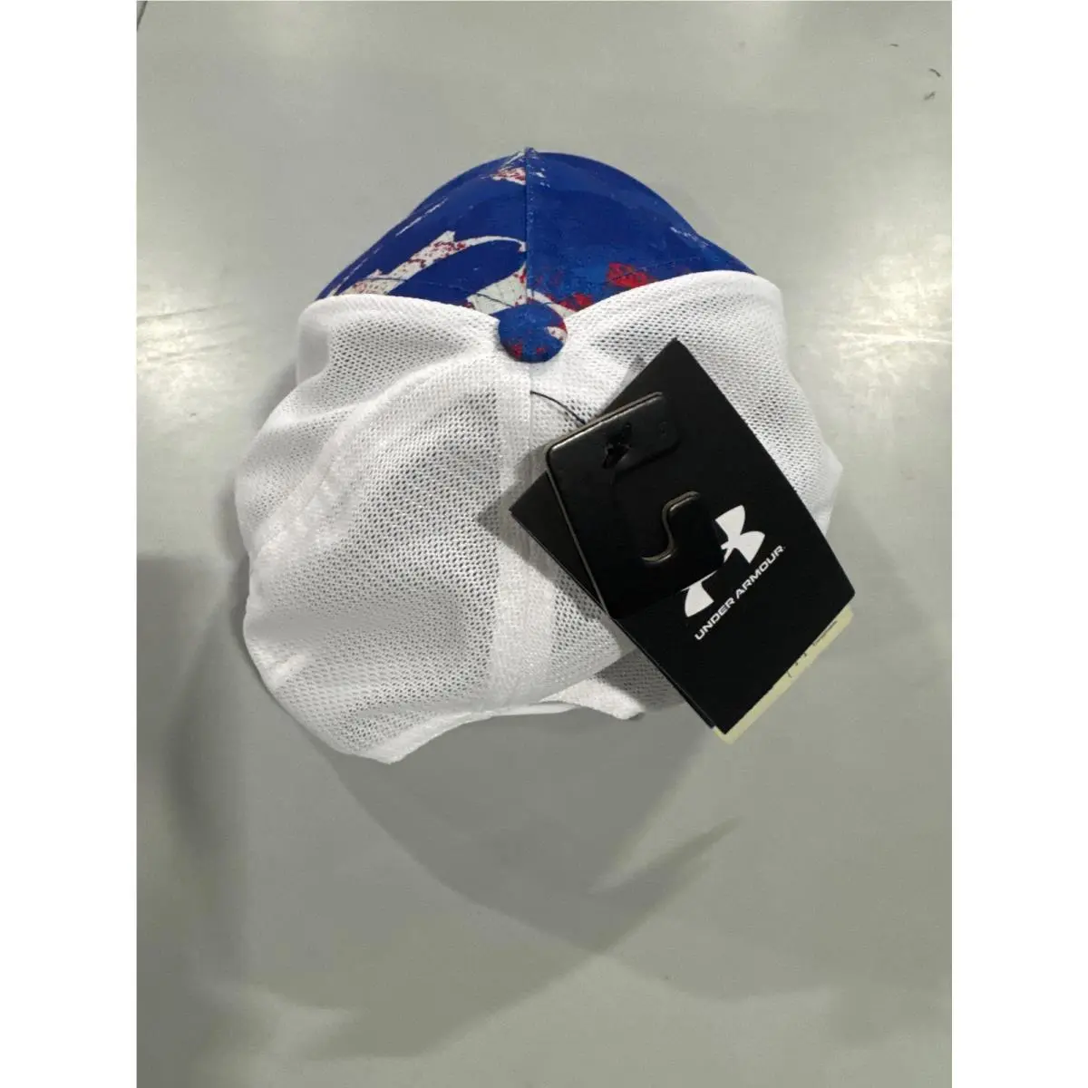 Under Armour shoes - Blue, White (UPC: 198634637386) 1
