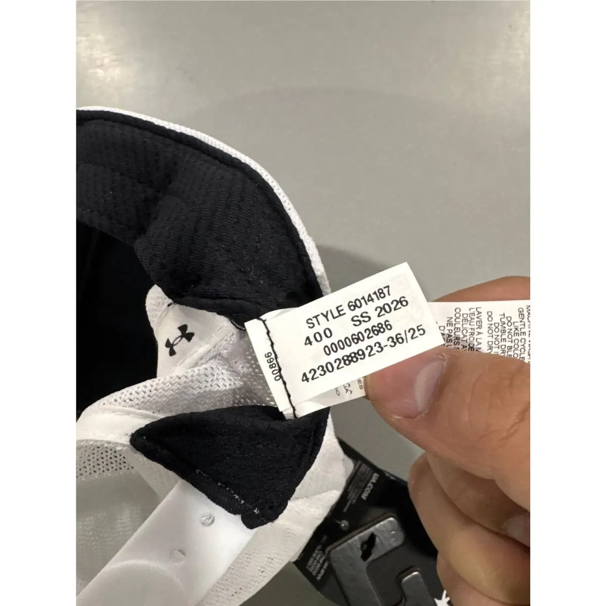 Under Armour shoes - Blue, White (UPC: 198634637386) 3